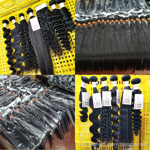 Wholesale virgin cuticle aligned hair Vietnamese raw hair bundles with lace closure nature human hair 13x4 13x6 HD lace frontal